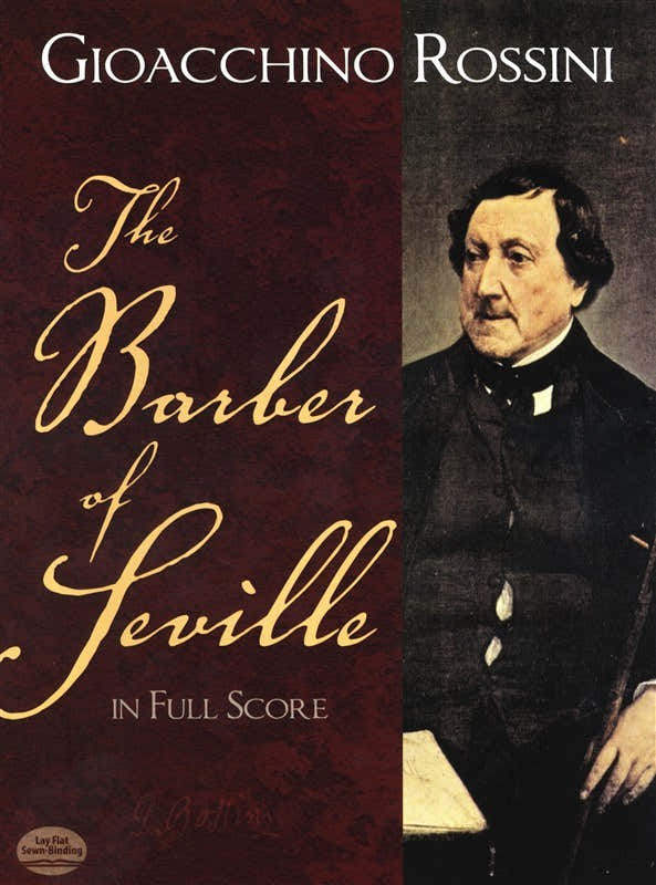 Gioacchino Rossini The Barber Of Seville In Full Score- Opera