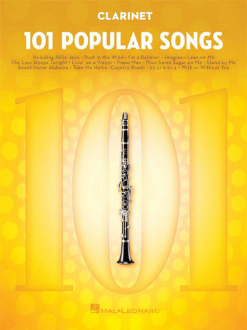 101 Popular Songs - Clarinette