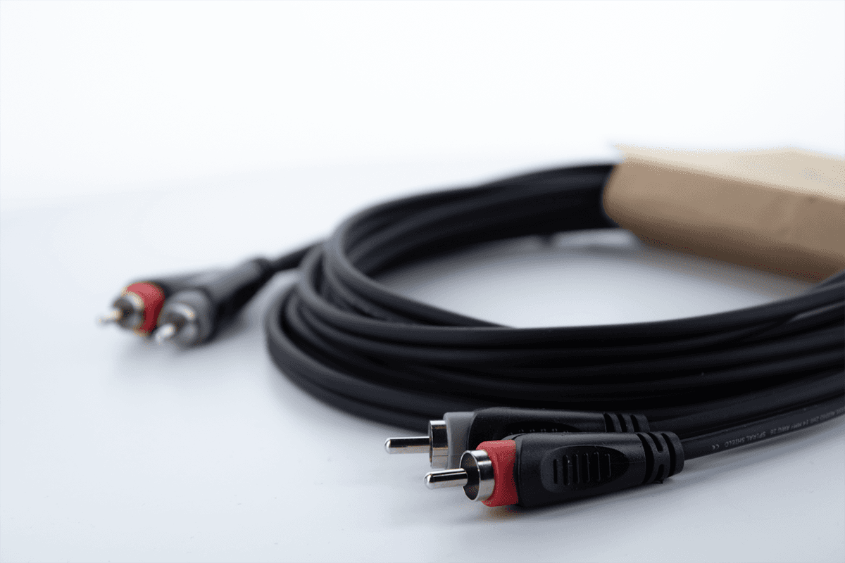 Cabo de Áudio Duplo RCA / RCA 1 M