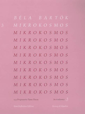 Bartok Bela - Mikrokosmos Vol.3 - Piano