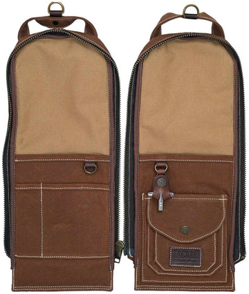 Saco Modular para Baquetas em Lona de Algodà£o Encerada - Castanho