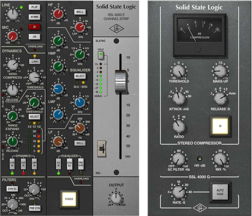 UAD Pacote de consola SSL 4000 Series