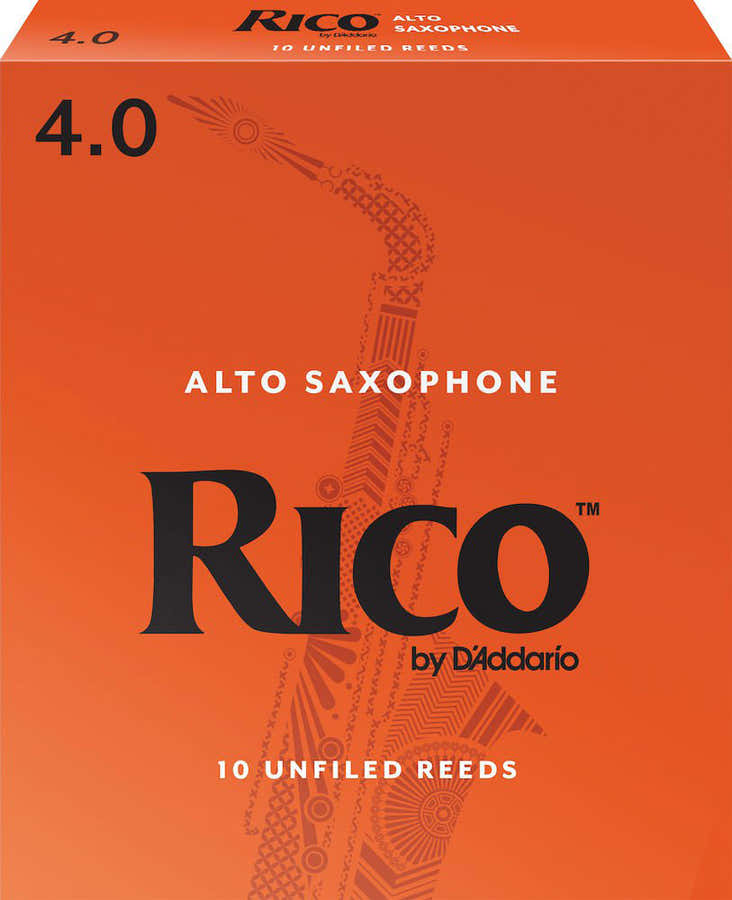 RJA1040 - PALHETAS SAXOFONE ALTO RICO PAR FORCE4 (BOX OF10)