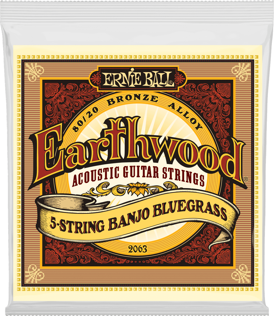 EARTHWOOD BANJO BLUEGRASS DE 5 CORDAS 9-9 2063