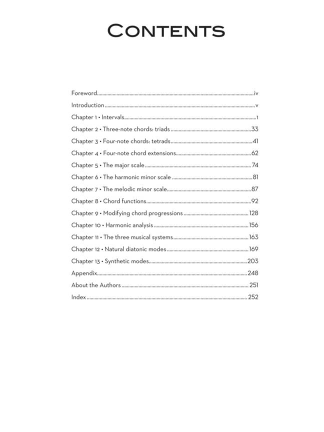 DERICQ LILIAN & GUEREAU ETIENNE - JAZZ THEORY & WORKBOOK