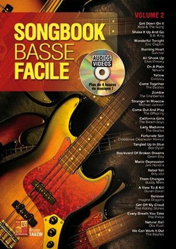 Bruno Tauzin - Songbook Basse Facile Volume 2