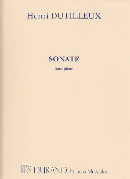 Dutilleux - Sonate Pour Piano