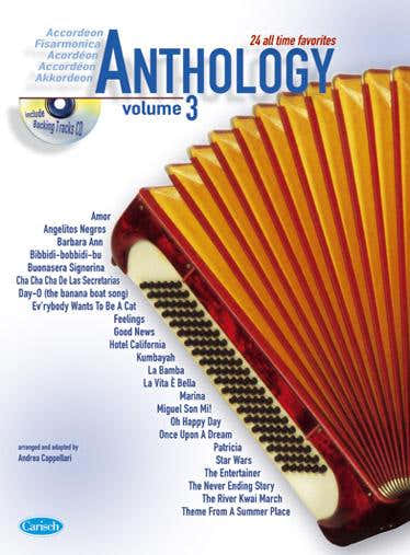 CAPPELLARI A. - ANTHOLOGY VOL. 3 + CD - ACCORDEON