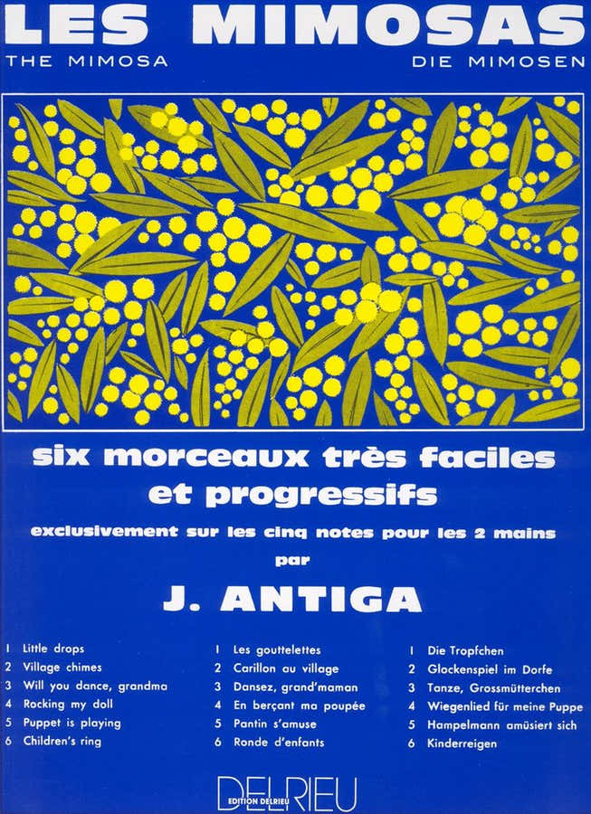 Antiga Jean - Les Mimosas - Piano