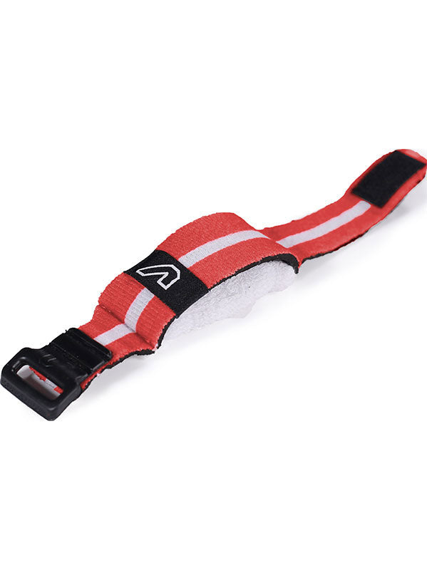 FretWraps Bandeiras do mundo Vermelho-Branco - Médio
