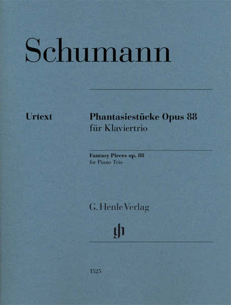 Schumann Robert - Phantasiestucke Op.88 - Piano Trio