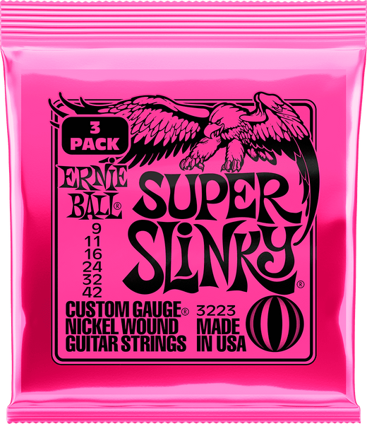 3223 Super Slinky 9-42 Embalagem de 3