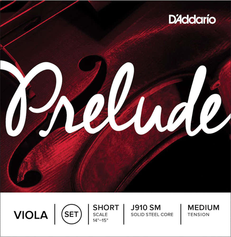 SET OF STRINGS FOR PRELUDE VIOLA "SHORT SCALE" MEDIUM TENSION
