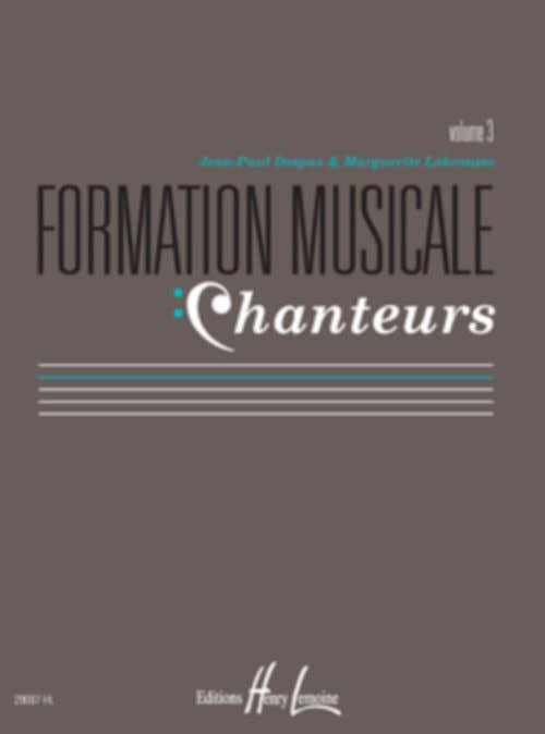 Labrousse/despax - Formation Mus. Chanteurs Vol.3