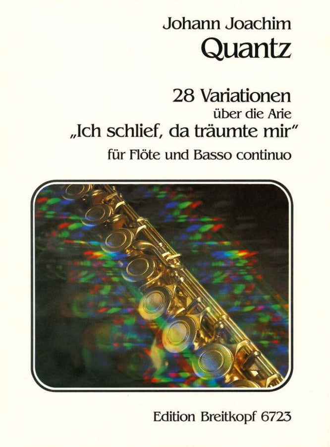 Quz Johann Joachim - Achtundzwanzig Variationen - Flute Basso Continuo