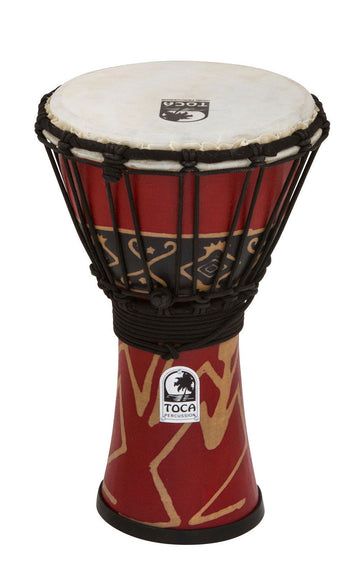 TOCA DJEMBE FREESTYLE 7" BALI RED SFDJ-7RP