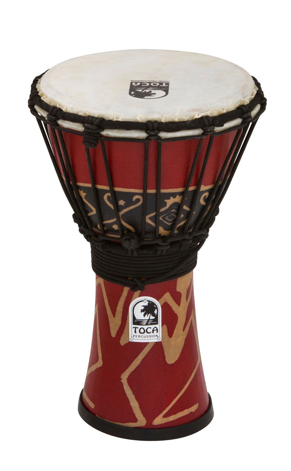 TOCA DJEMBE FREESTYLE 7" BALI RED SFDJ-7RP