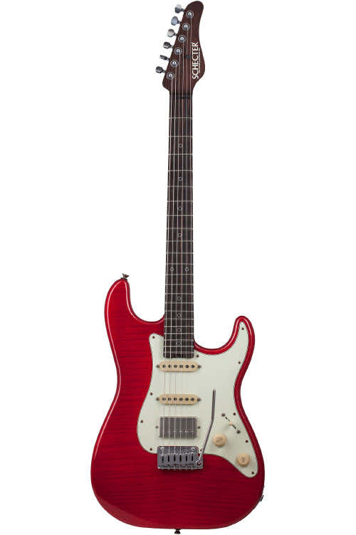 Nick Johnston Signature HSS Wembley Made In Usa Atomic Fire B-Stock