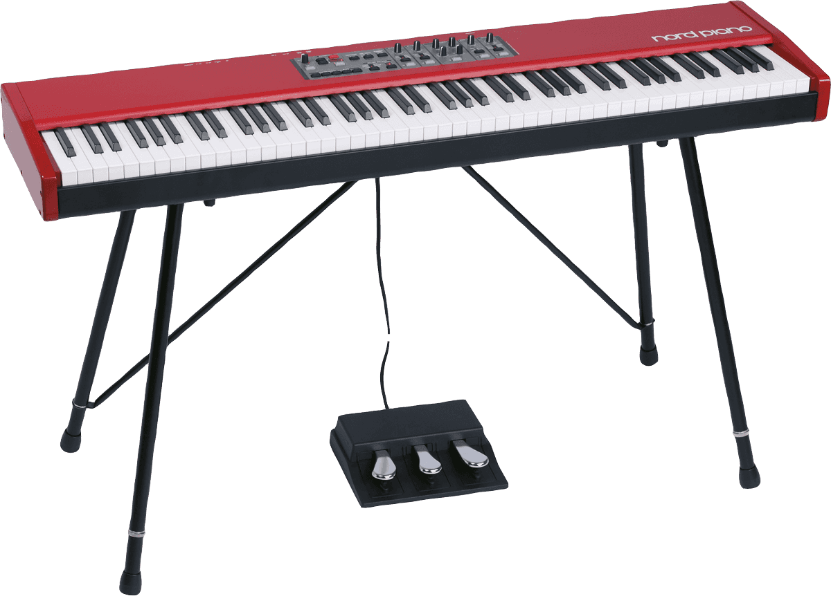Suporte para teclado KNO SUP Preto