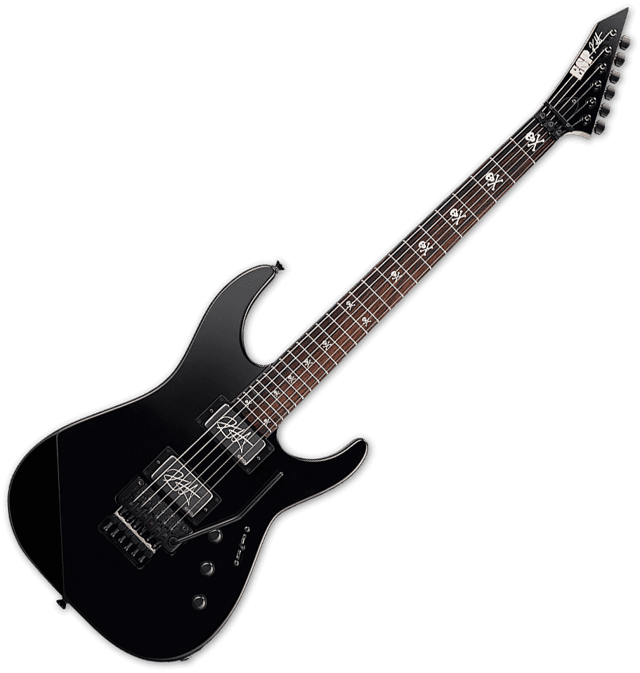 Signature Kirk Hammett KH-2 Neck Thru Preto