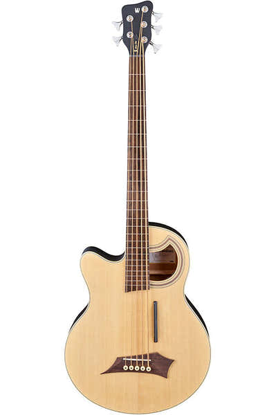 Warwick Bass Alien Standard 5 Line LH Natural acetinado