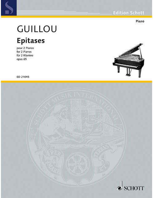 Guillou - Epitases Op. 65 - 2 Pianos