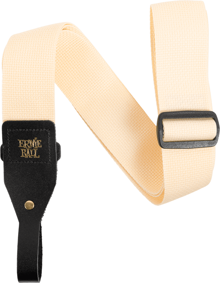 Correia de Polypro Creme para Guitarra Acústica