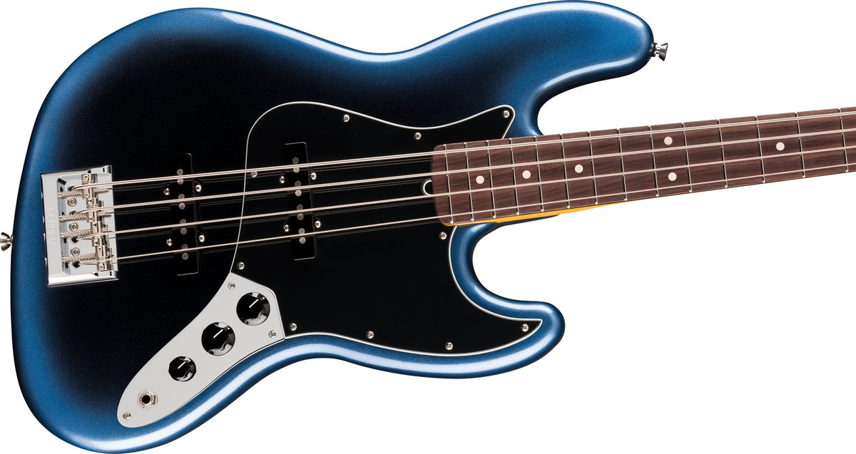 Jazz Bass American Professional, RW Noite escura