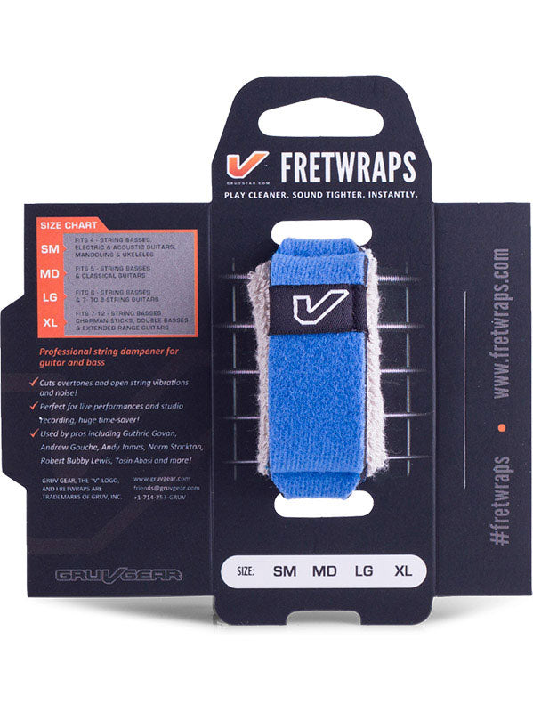 FretWraps Azul-celeste – Extra grande