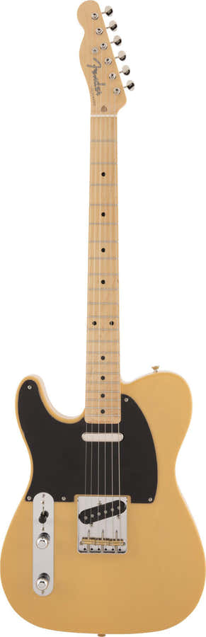 Telecaster 50S LH Traditional MN Japan Louro caramelo