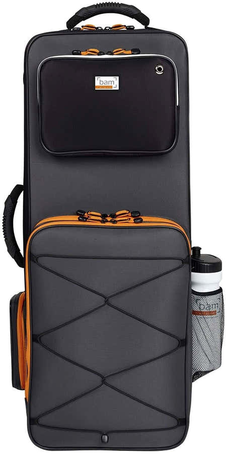 Estojo para Saxofone Tenor Peak Performance - Preto/Cinza