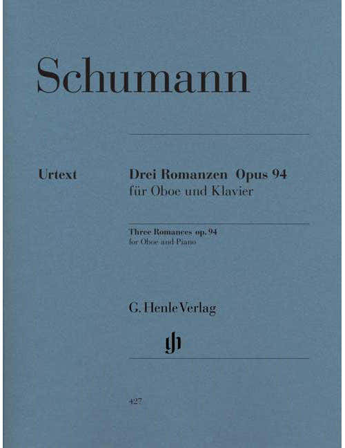 Schumann R. - Romances For Oboe (or Violin Or Clarinet) And Piano Op. 94