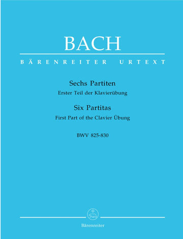 Bach J.S. - Six Partitas BWV 825-830 - Piano