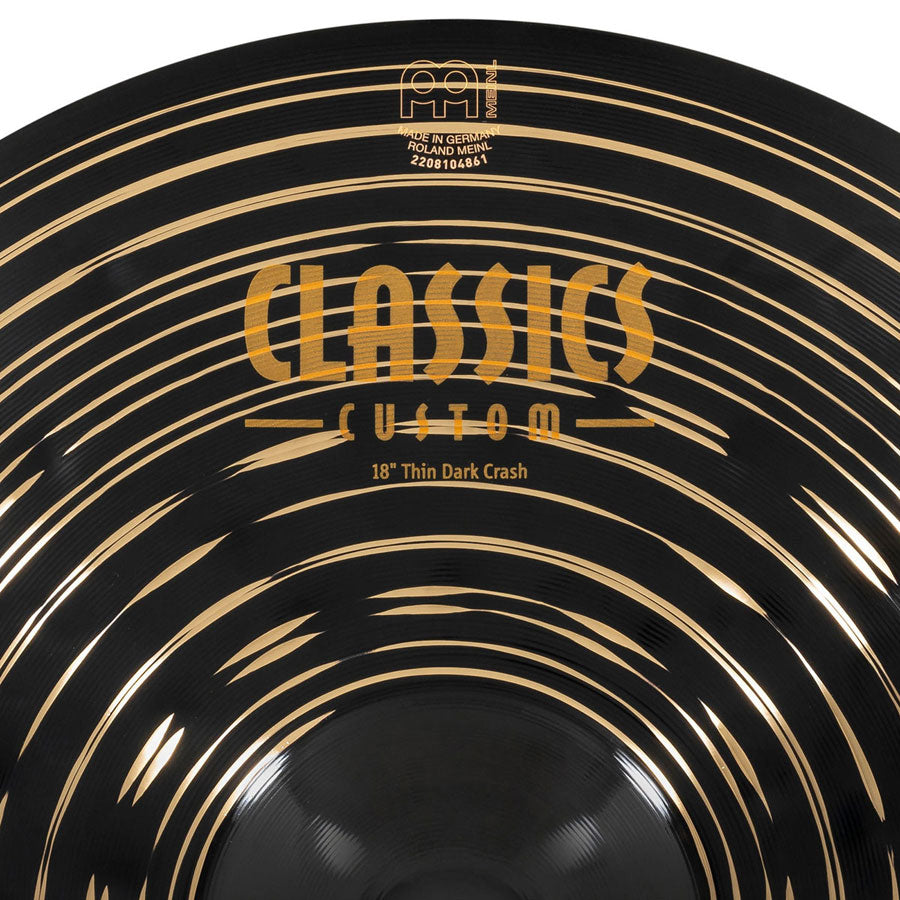 18" CLASSICS CUSTOM THIN DARK CRASH