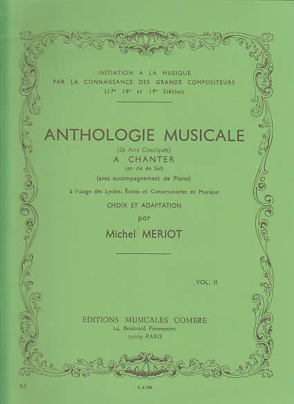 Meriot Michel - Antologia musical Vol.2