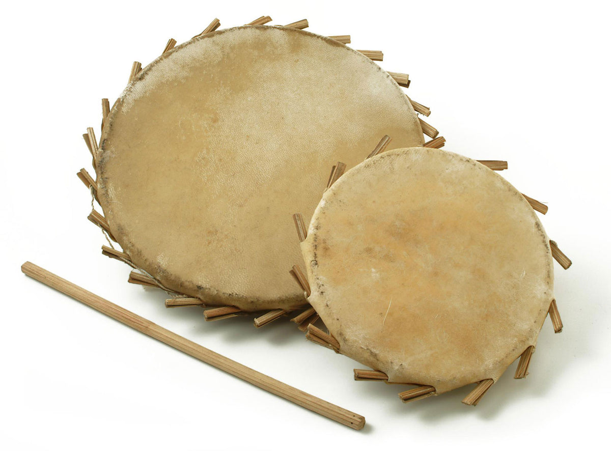 Yoman MT011 - SAKARA CLAY TAMBOURINE - DIAM 24 CM