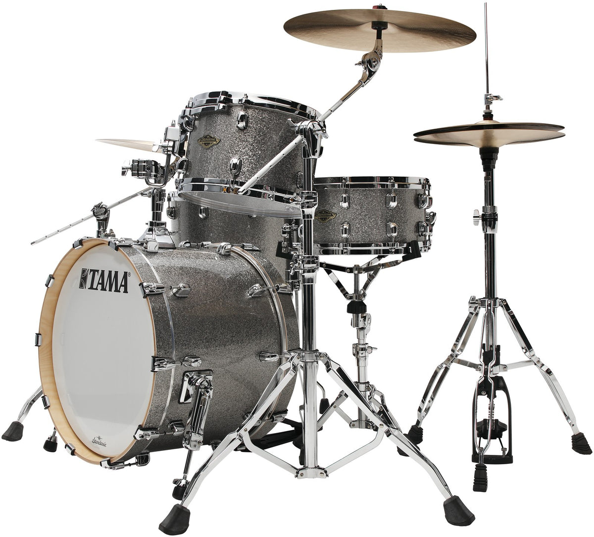 WBR30RS-SSS - Starclassic Nogueira/Bétula Fusion 20" Prateado fumado brilhante