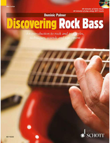 DISCOVERING ROCK BASS + CD - ELECTRIC BASS GUITAR