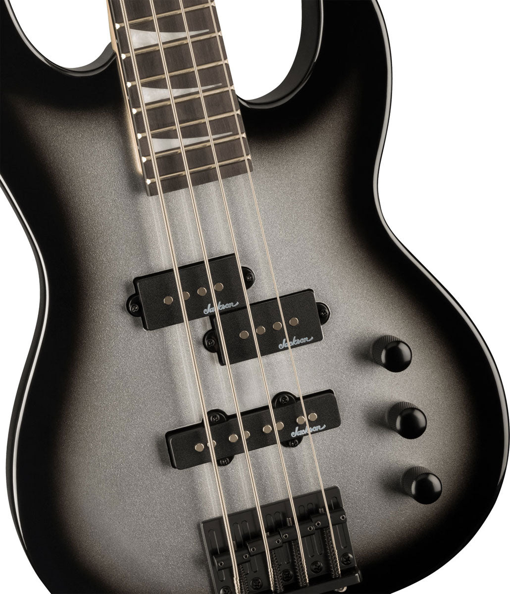 LTD Série JS Baixo de concerto Minion JS1X AMA Silverburst