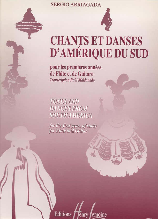 Arriagada - Chants/danses Cordillère - Flûte et Piano