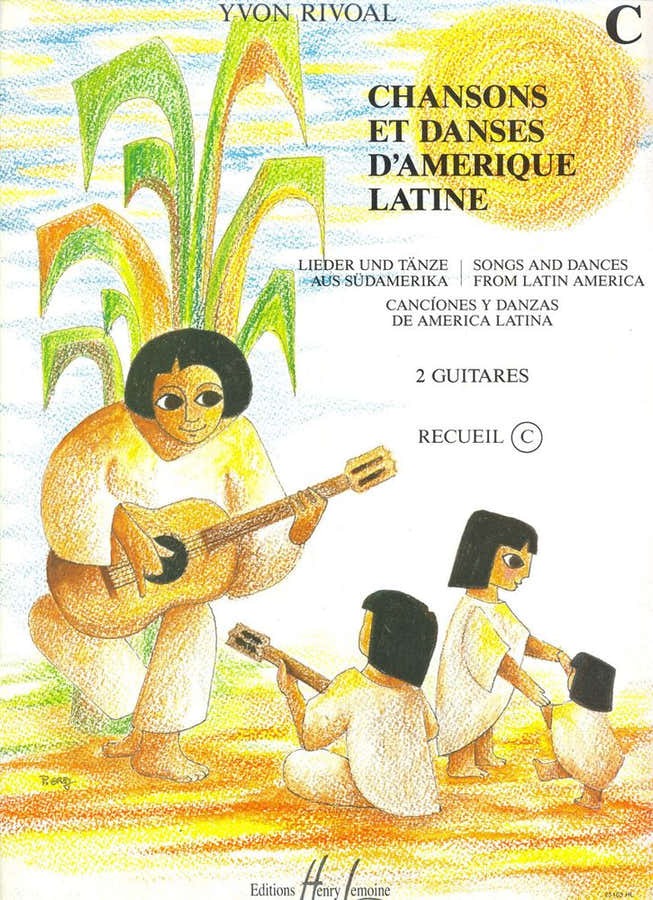 Rivoal - Chansons et Danses D'amerique Latine Vol.c - 2 Guitares