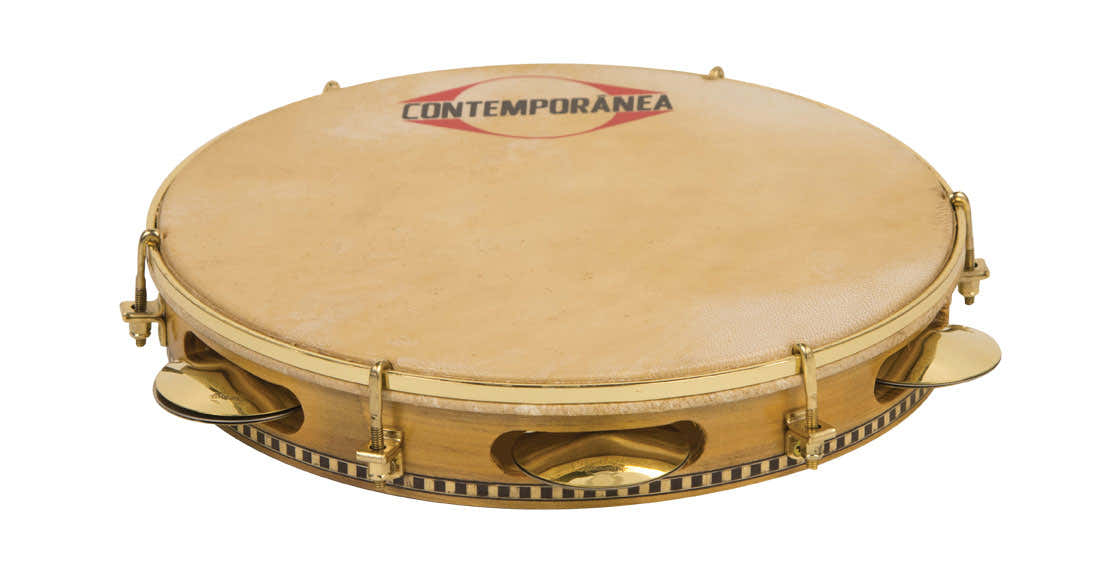 C-PC10 - Pandeiro 10" Madeira - Pele de Cabra - Choro