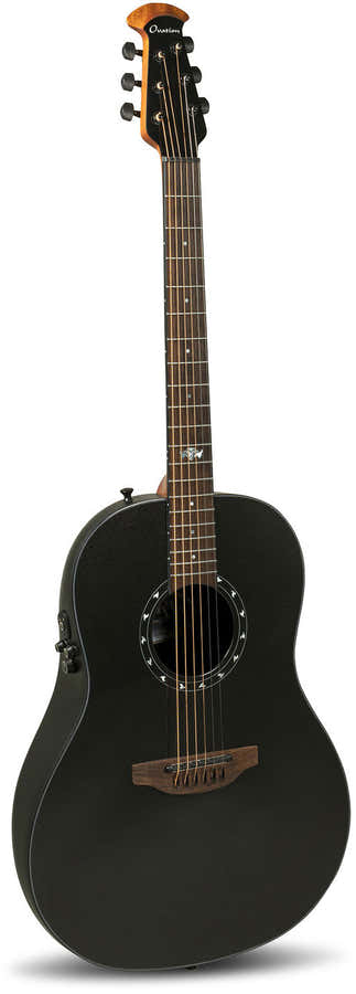 E-Acoustic Guitar Pro Series Ultra Mid-Depth Non-Cutaway Pitch Black