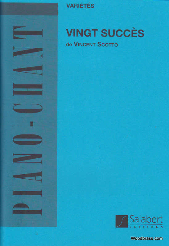 SCOTTO - 20 ÊXITOS - CANTO E PIANO