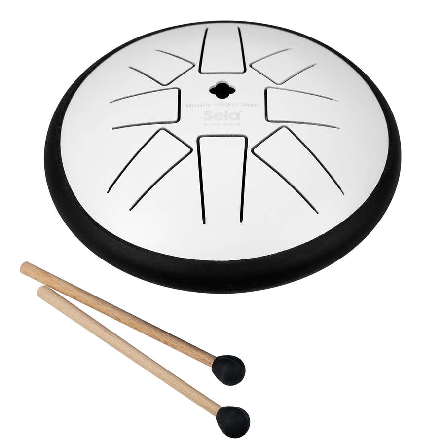 MELODY TONGUE DRUM 6" G MIN WHITE SE 363