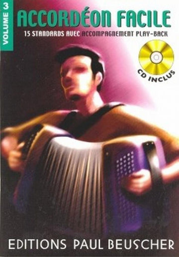 Acordeão fácil Vol.3 + CD