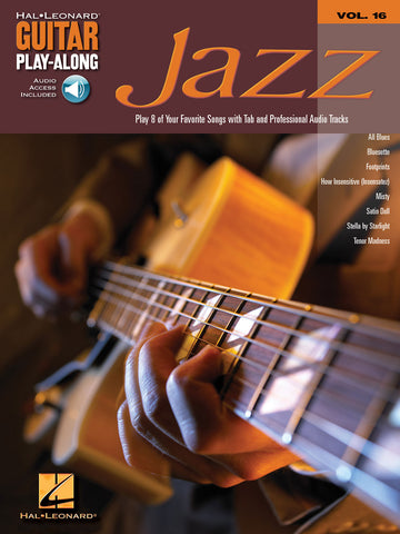 GUITAR PLAY ALONG VOL.16 JAZZ TAB AUDIO EN LIGNE