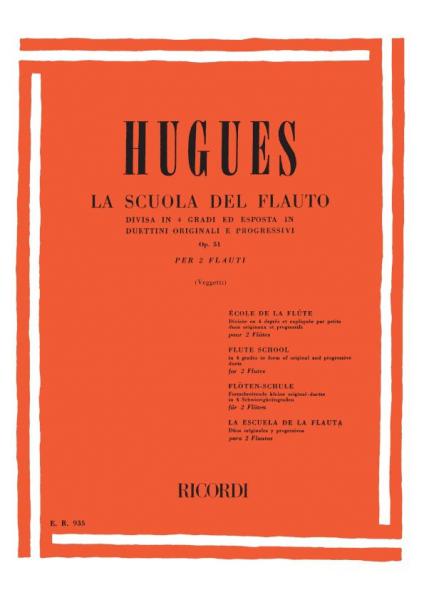Hugues L. - Scuola Del Flauto Divisa In 4 Gradi - Flute