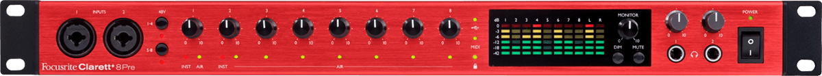 Clarett+ 8pre