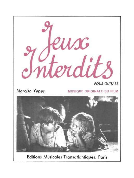 Yepes N. - Jeux Interdits - Guitare